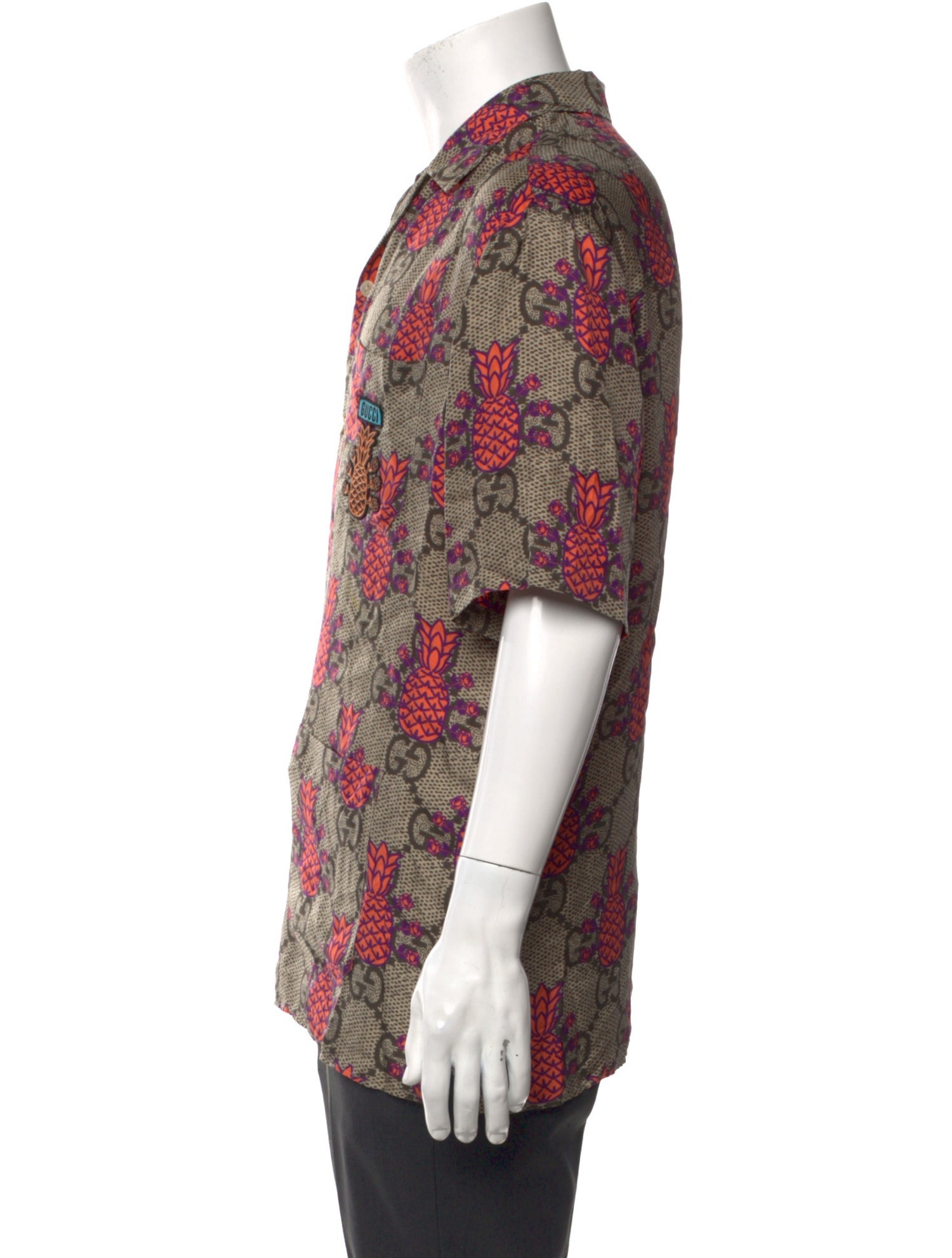 Gucci x George Kenneth Scott 2022 GG Logo Shirt